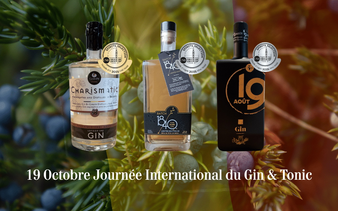 La Journée mondiale du Gin & Tonic nous mettons à l’honneur le savoir-faire belge